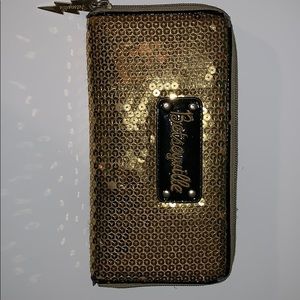Sparkly Gold Betsy Johnson Wallet